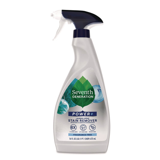 Seventh Generation Laundry Stain Remover, Fragrance-Free, 16 oz Spray Bottle, 8/Carton (67362378)