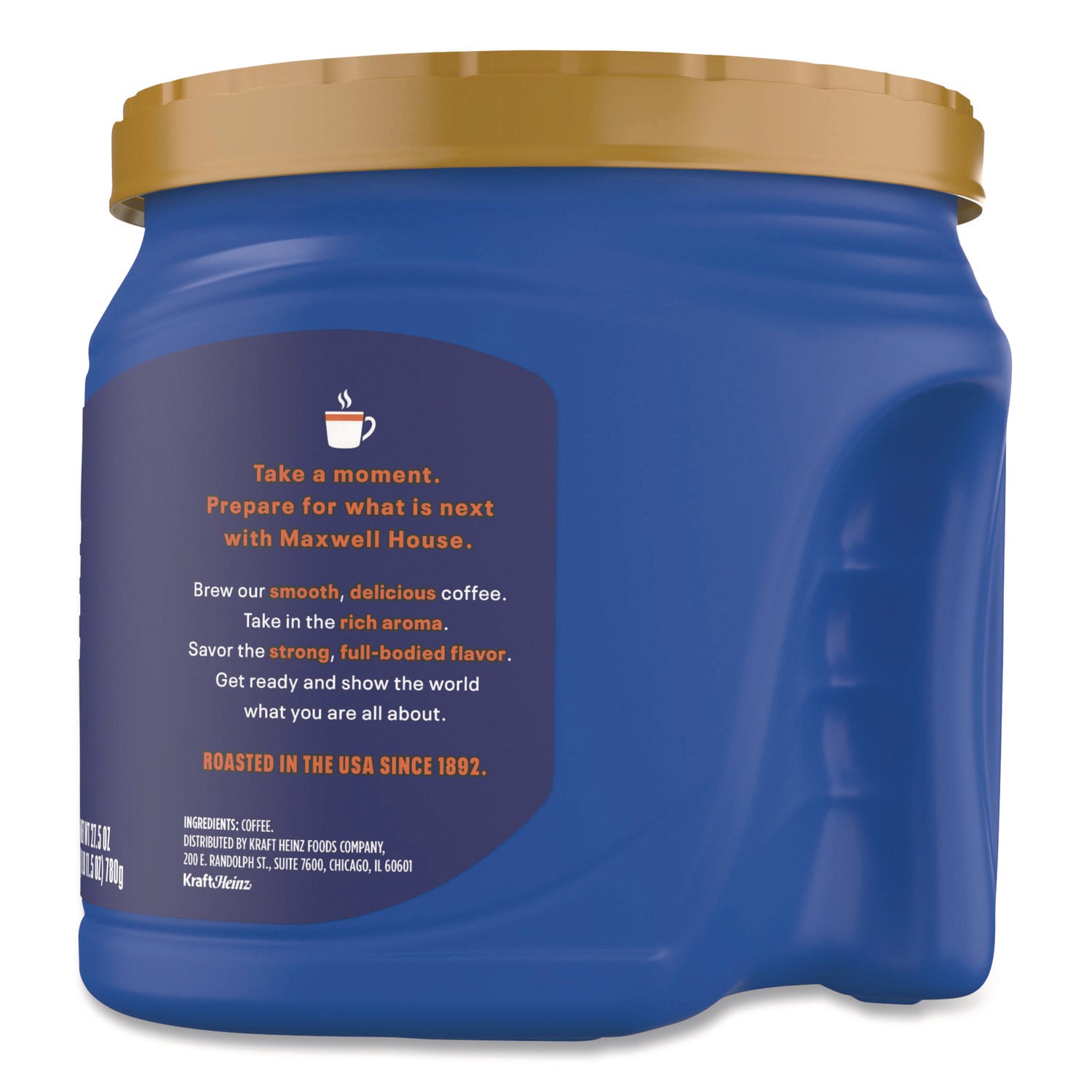 Maxwell House Coffee, Original, 27.5 oz Canister, 6/Carton (09422CT)