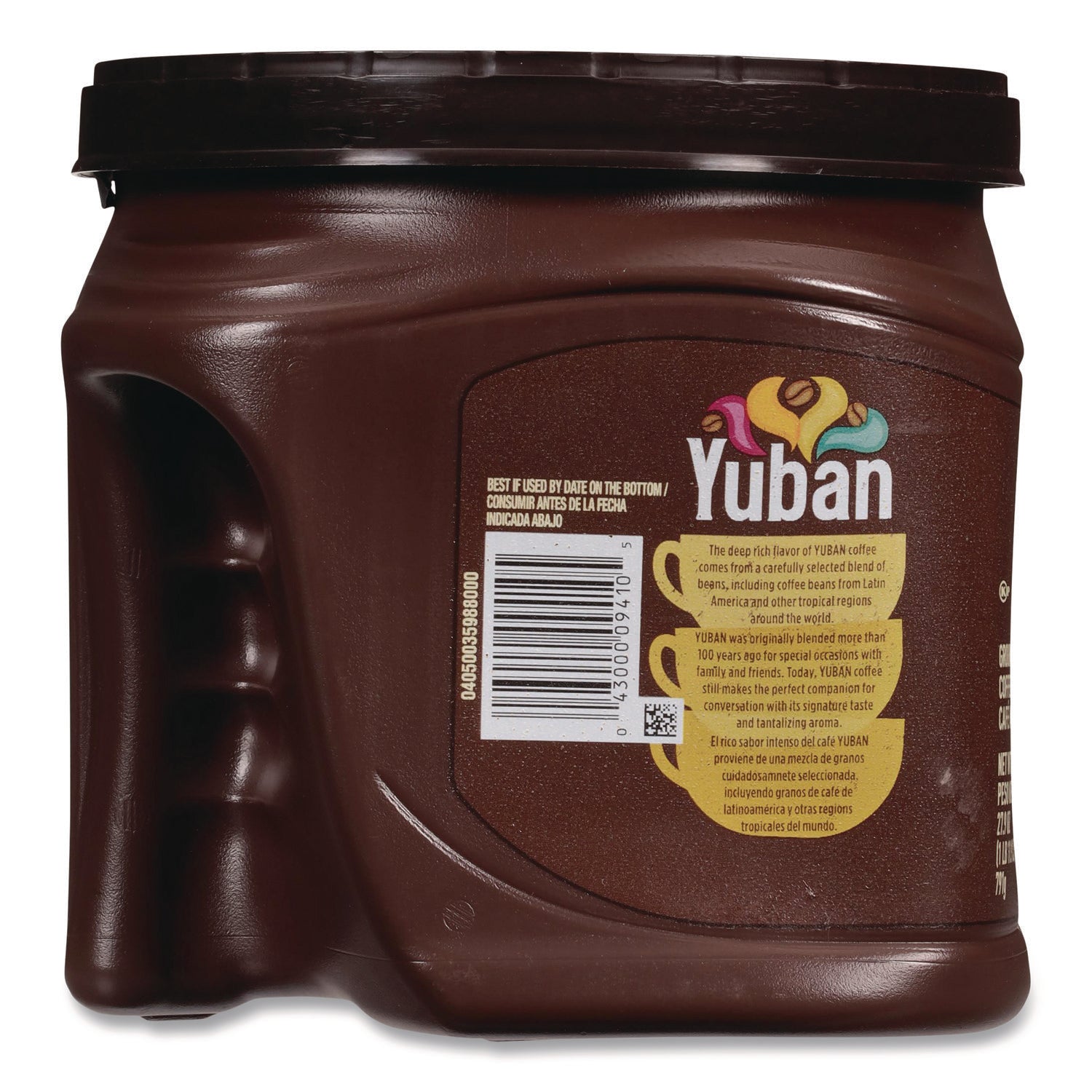 Yuban Original Premium Coffee, Traditional, 27.9 oz Canister (09410)