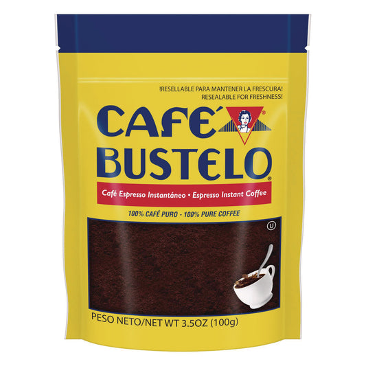 Folgers Cafe Bustelo Instant Coffee, Espresso, 3.5 oz Packet (11167)