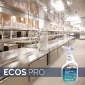 ECOS PRO Stainless Steel Cleaner and Polish, Free and Clear Scent, 32 oz Spray Bottle, 6/Carton (PL93306CT)