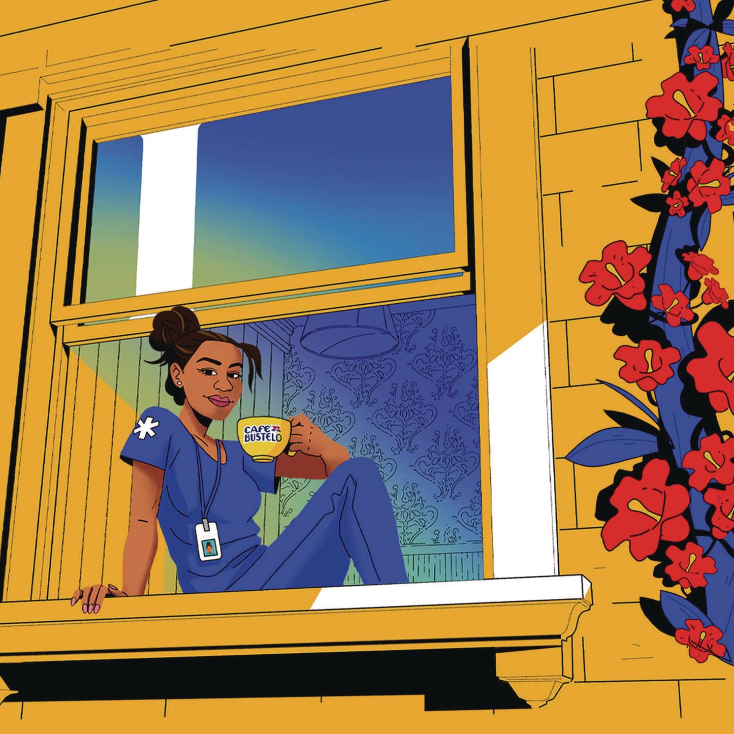 Folgers Cafe Bustelo Whole Bean Coffee, Espresso, 32 oz Bag, 4/Carton (21892)