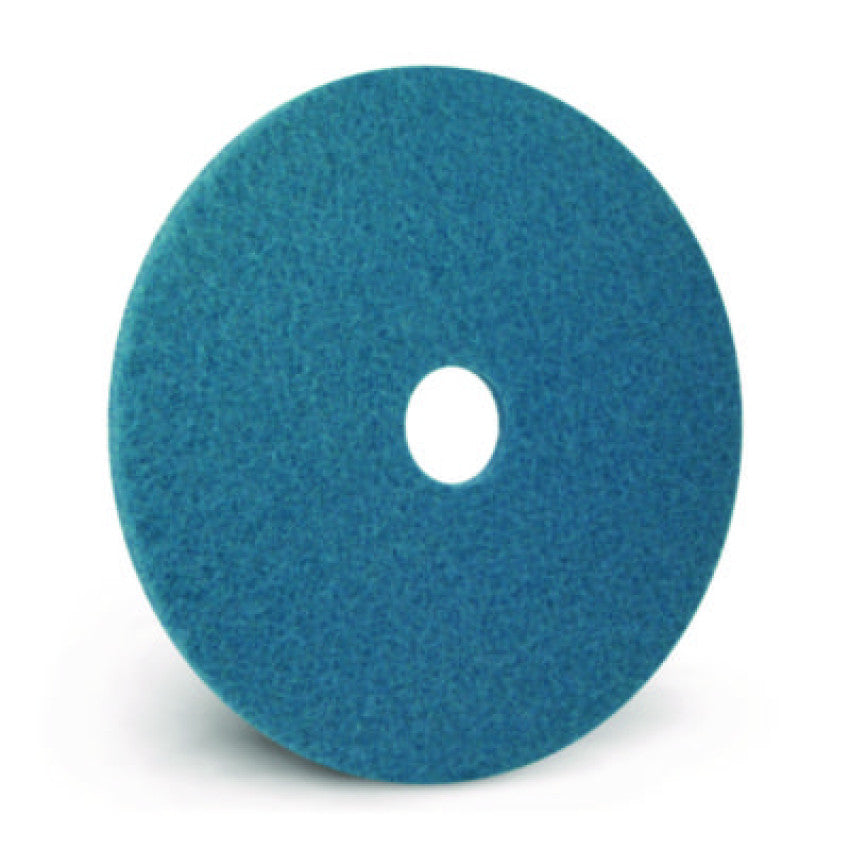 Americo Blue Cleaner Pad, 13", Blue, 5/Carton (400413)