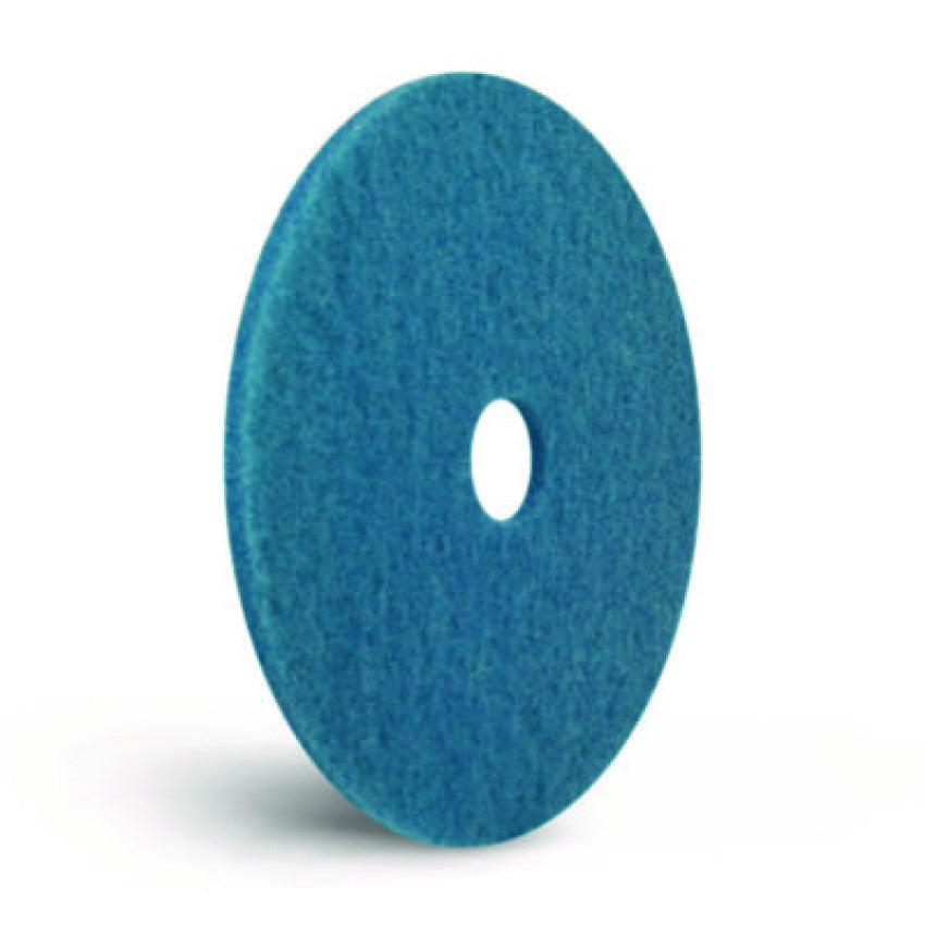 Americo Blue Cleaner Pad, 13", Blue, 5/Carton (400413)