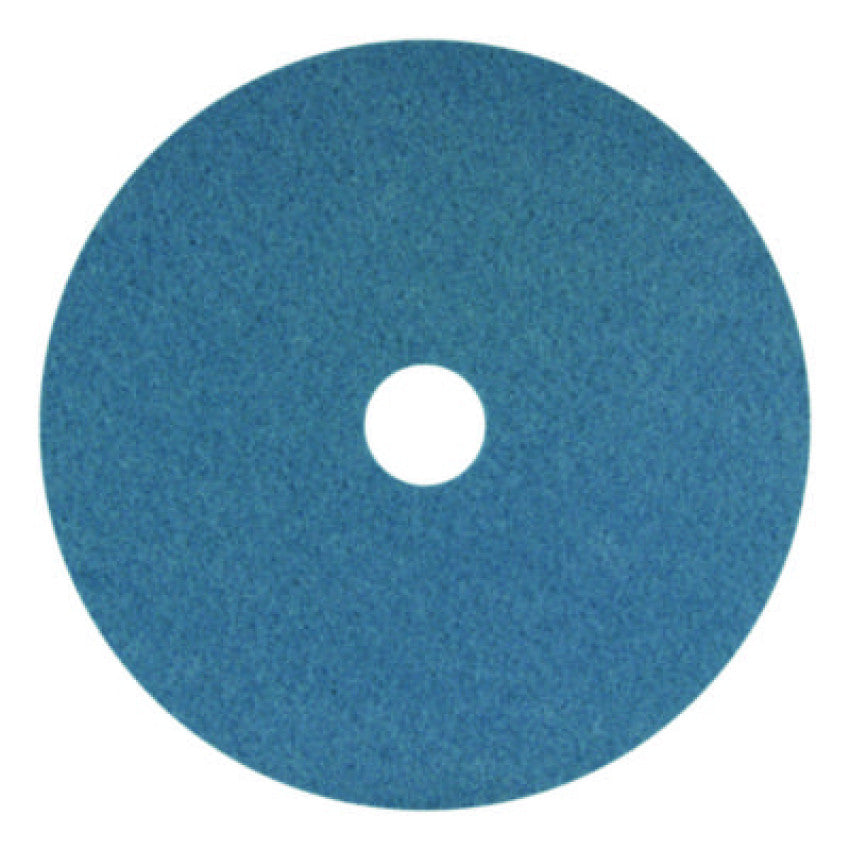 Americo Blue Cleaner Pad, 13", Blue, 5/Carton (400413)