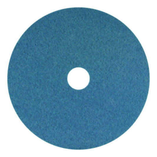 Americo Blue Cleaner Pad, 17", Blue, 5/Carton (400417)