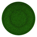 Americo TurfScrub Brush Floor Pad, 20" Diameter, Green, 4/Carton (402920)