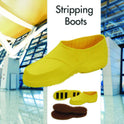 Americo Stripping Boots, Extra Large, Yellow/Brown, One Pair (408004)