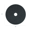 Americo Titan Stripping Pad, 20" Diameter, Gray, 5/Carton (430320)