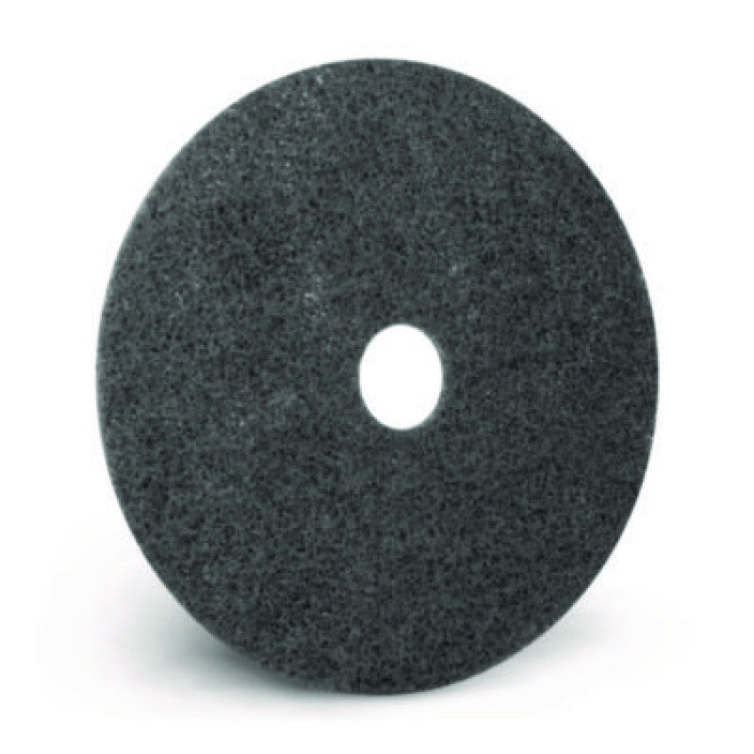 Americo Titan Stripping Pad, 20" Diameter, Gray, 5/Carton (430320)