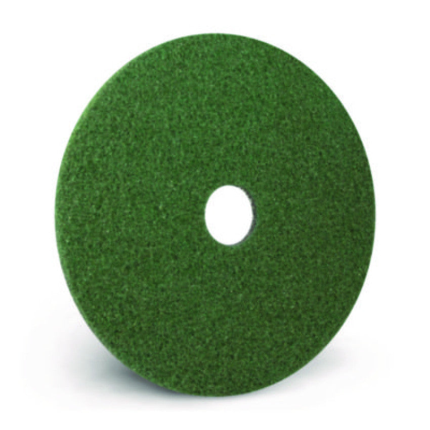 Americo Black Diamond 3000 Grit Diamond Pad, 14" Diameter, Black/Green, 2/Carton (442414)