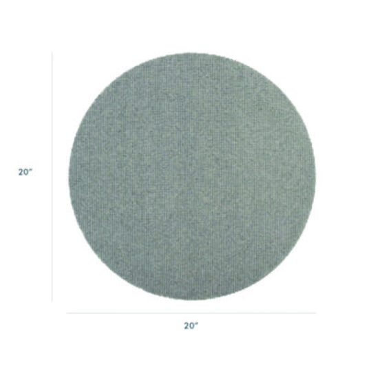 Americo Sand Screen Discs, 20" Diameter, 60 Grit, Gray, 10/Carton (506020)