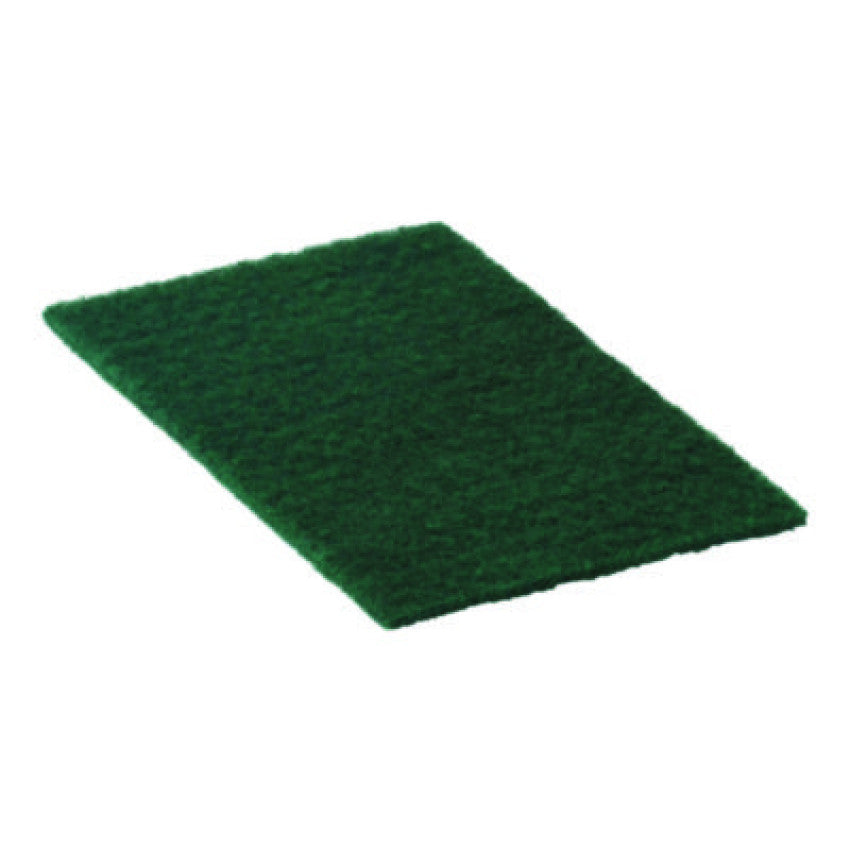 Americo 90-96 Medium Duty Hand Cleaning Pad, 6 x 9, Green, 20/Carton (510118)