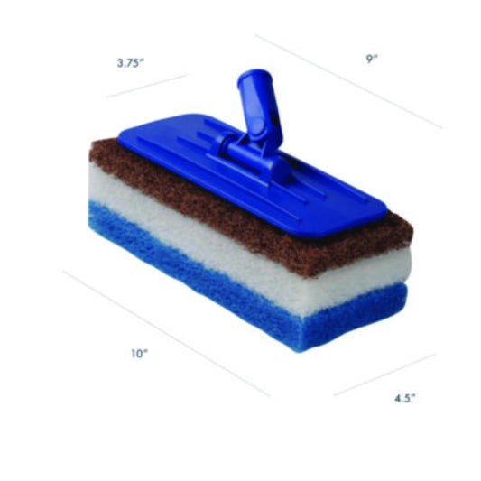 Americo Octopus Threaded Holder Kit, 9" x 3.75", Royal Blue, 4/Carton (542041)