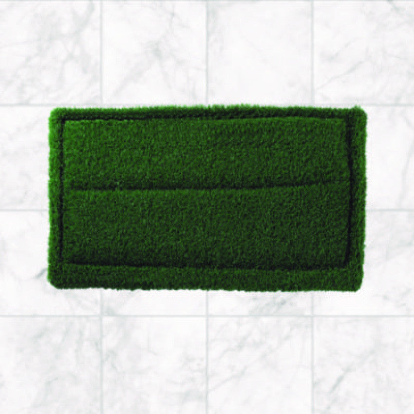 Americo TurfScrub Brush Floor Pad, 14 x 20, Green, 4/Carton (40291420)