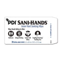 PDI Sani-Hands Instant Hand Sanitizing Wipes, 7.5 x 6, Unscented, White, 220/Canister, 6 Canisters/Carton (NPKP15984)