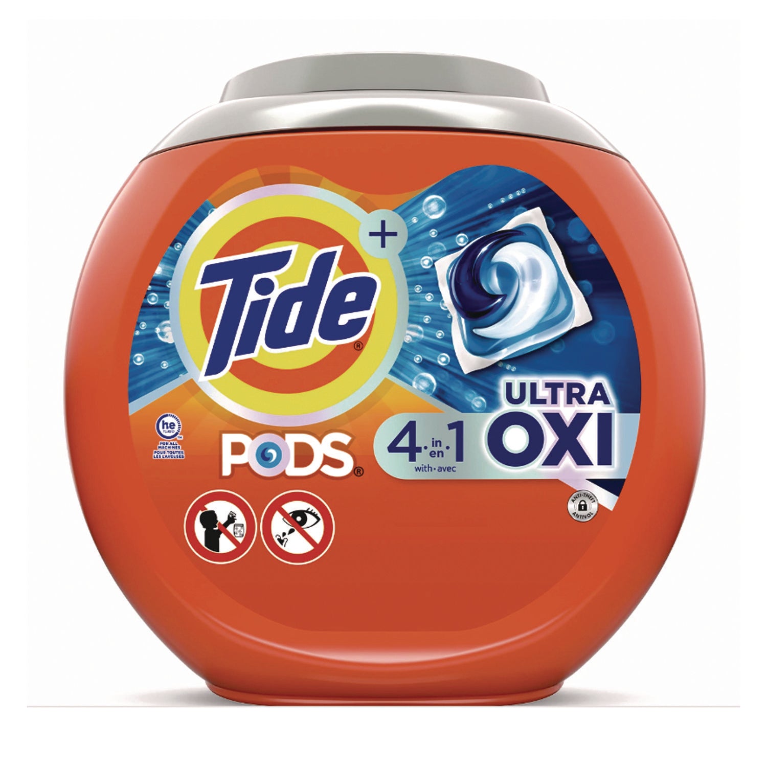 Tide Ultra OXI Laundry Detergent, 85 Pods (03621)