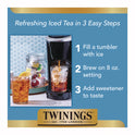 TWININGS Probiotics+ Herbal Lemon & Ginger Tea, 24/Box (TNA23050)