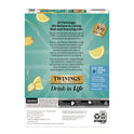 TWININGS Probiotics+ Herbal Lemon & Ginger Tea, 24/Box (TNA23050)