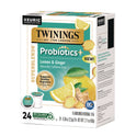 TWININGS Probiotics+ Herbal Lemon & Ginger Tea, 24/Box (TNA23050)