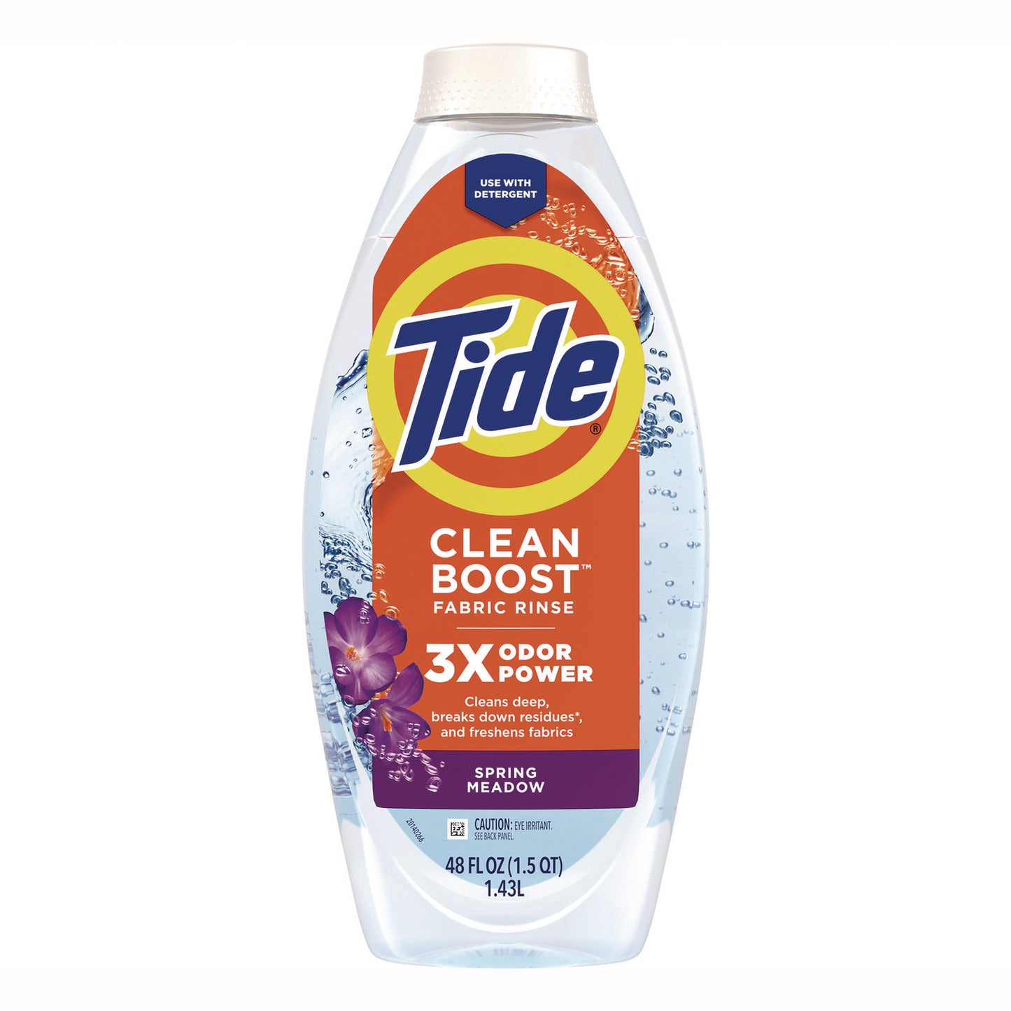 Tide Clean Boost In-Wash Scent Booster, Spring Meadow Scent, 48 oz Bottle (09784)