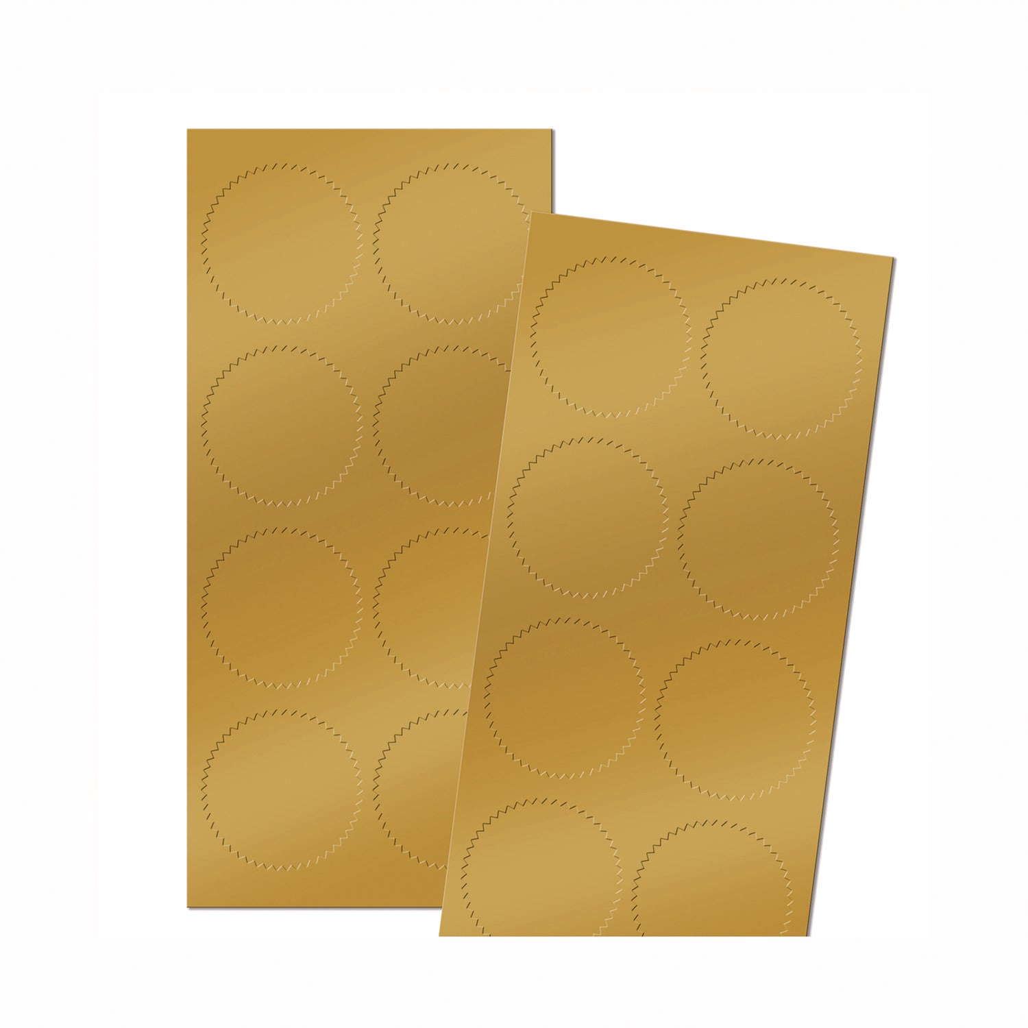 Great Papers! Seals, 1.75" Diameter, Gold Foil, 50/Pack (901200)