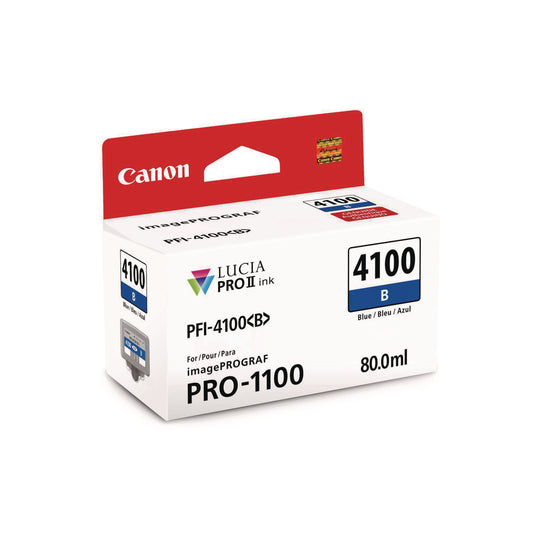 Canon 6786C002AA (PFI-4100) High-Yield Ink, Blue