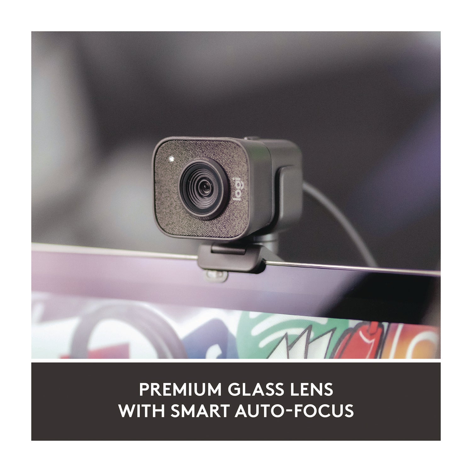 Logitech StreamCam Plus Webcam, 1920 x 1080 Pixels, 2.1 Mpixels, Black (24435282)