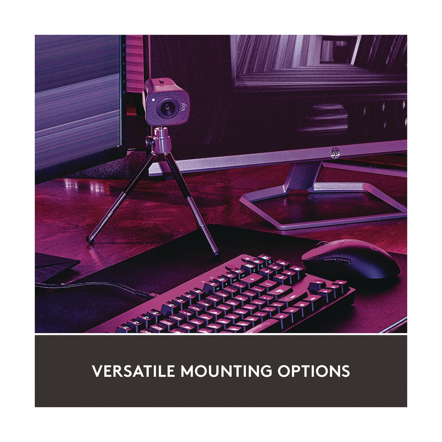 Logitech StreamCam Plus Webcam, 1920 x 1080 Pixels, 2.1 Mpixels, Black (24435282)