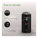 APC Back-UPS Pro Compact Tower LCD Battery Backup and Surge Protector with USB, 1,000 VA, 8 Outlets, 1,103 J (2724587)