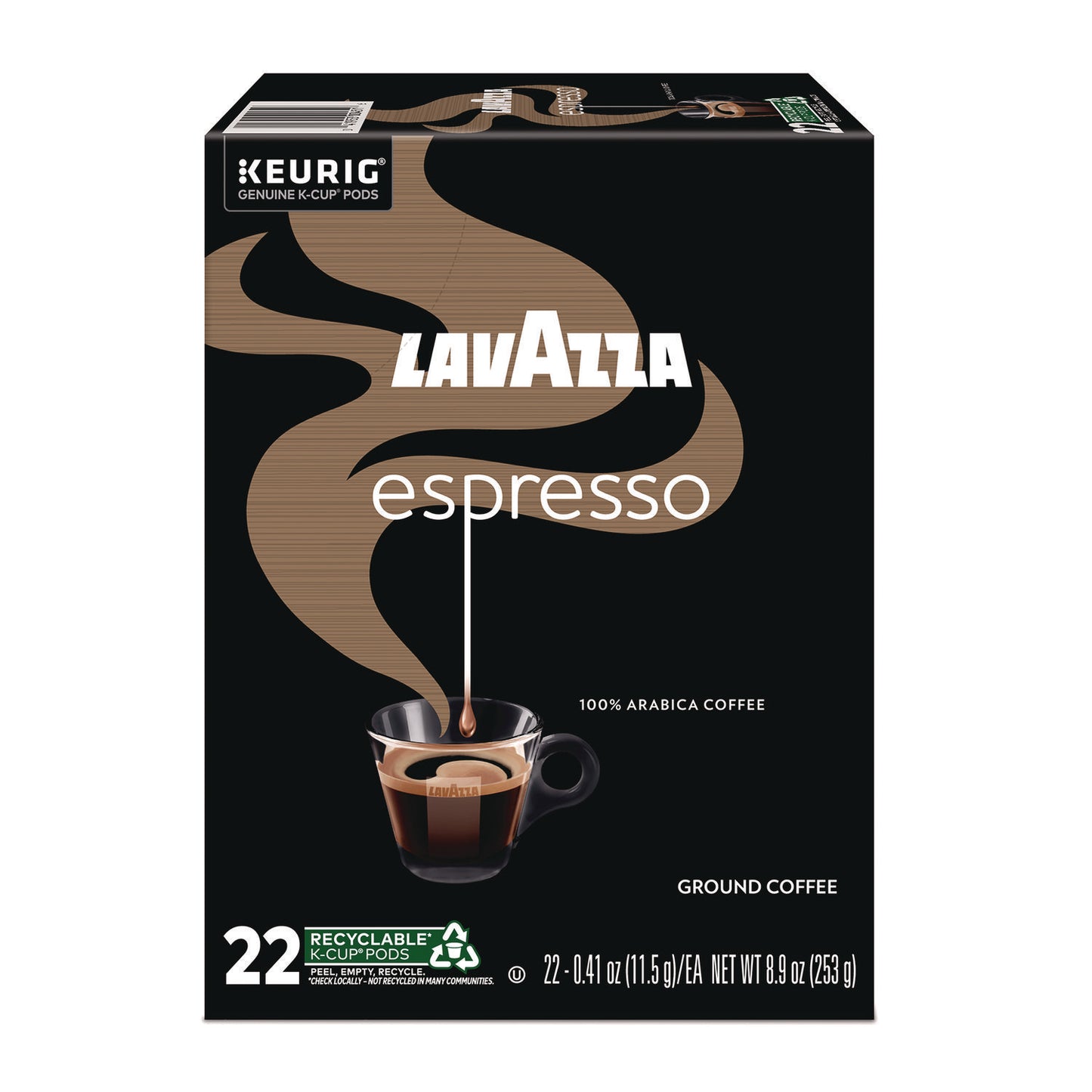 Lavazza Perfetto Espresso Coffee K-Cups, 22/Box (6000)