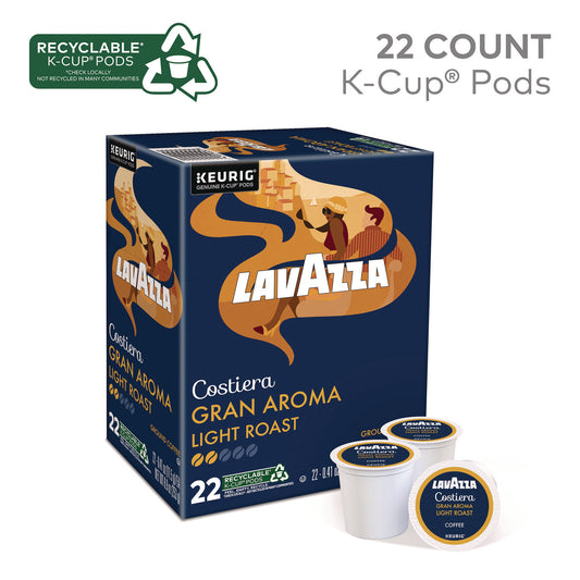 Lavazza Gran Aroma Coffee K-Cups, 22/Box (6002)