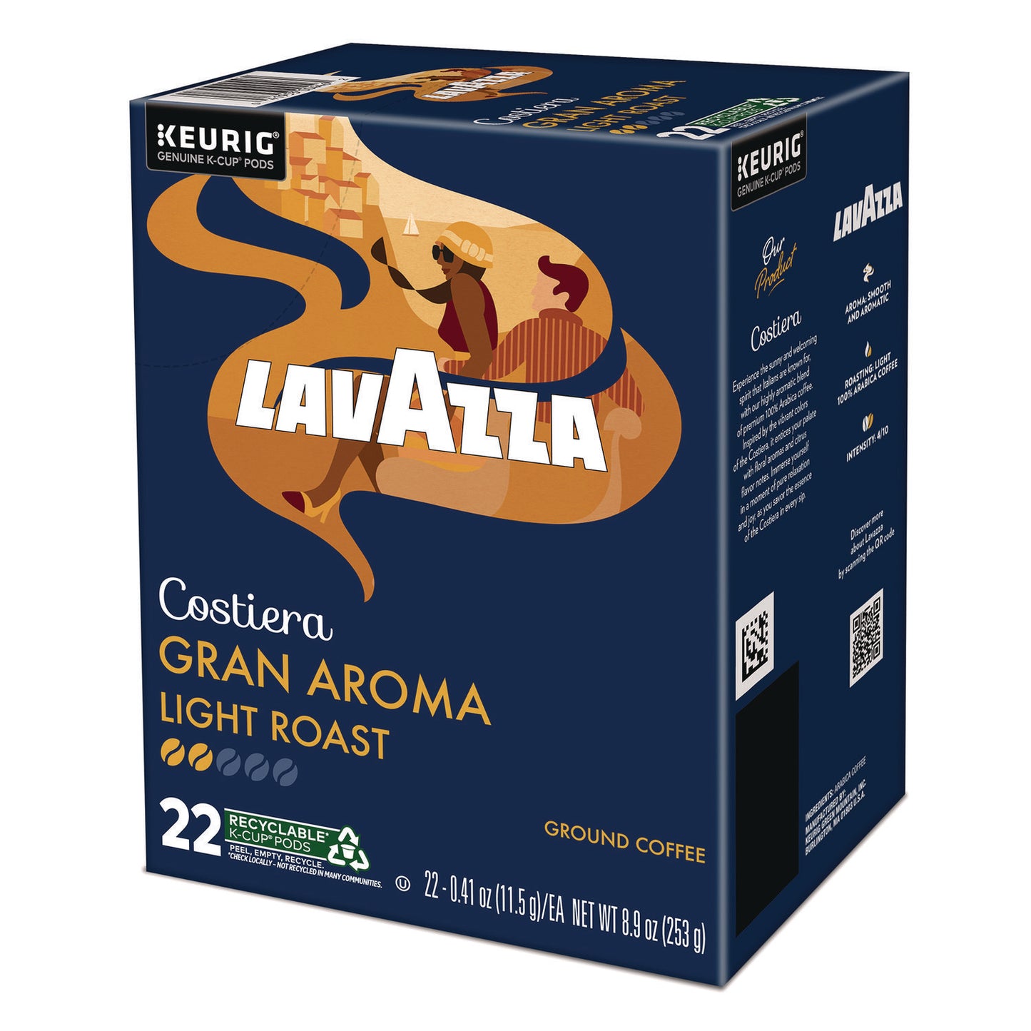 Lavazza Gran Aroma Coffee K-Cups, 22/Box (6002)