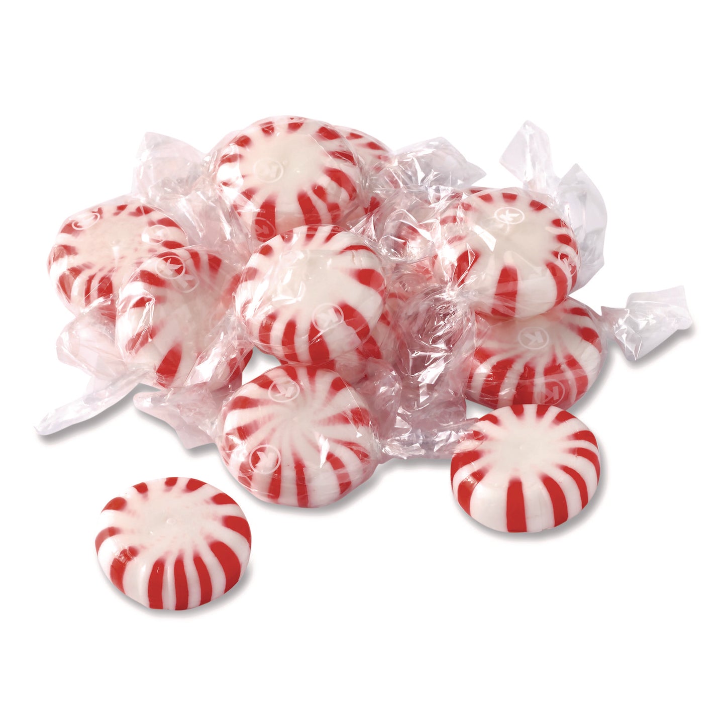 Snack Jar Starlight Mints, Individually Wrapped, 5 lb Bag, Approximately 425 Pieces/Bag (MYS23909)