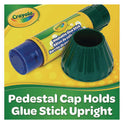 Crayola Washable Glue Sticks, 0.88 oz, Dries Clear (414057)
