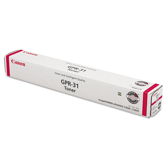 Canon 2798B003AA (GPR-31) Toner, 27,000 Page-Yield, Magenta