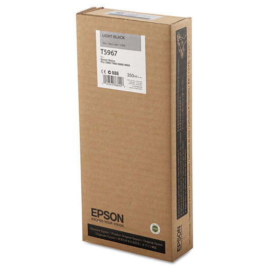 Epson T596700 UltraChrome HDR Ink, Light Black