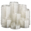 Dart Portion/Souffle Cup Lids, Fits 0.5 oz to 1 oz Cups, PET, Clear, 125 Pack, 20 Packs/Carton (PL100N)