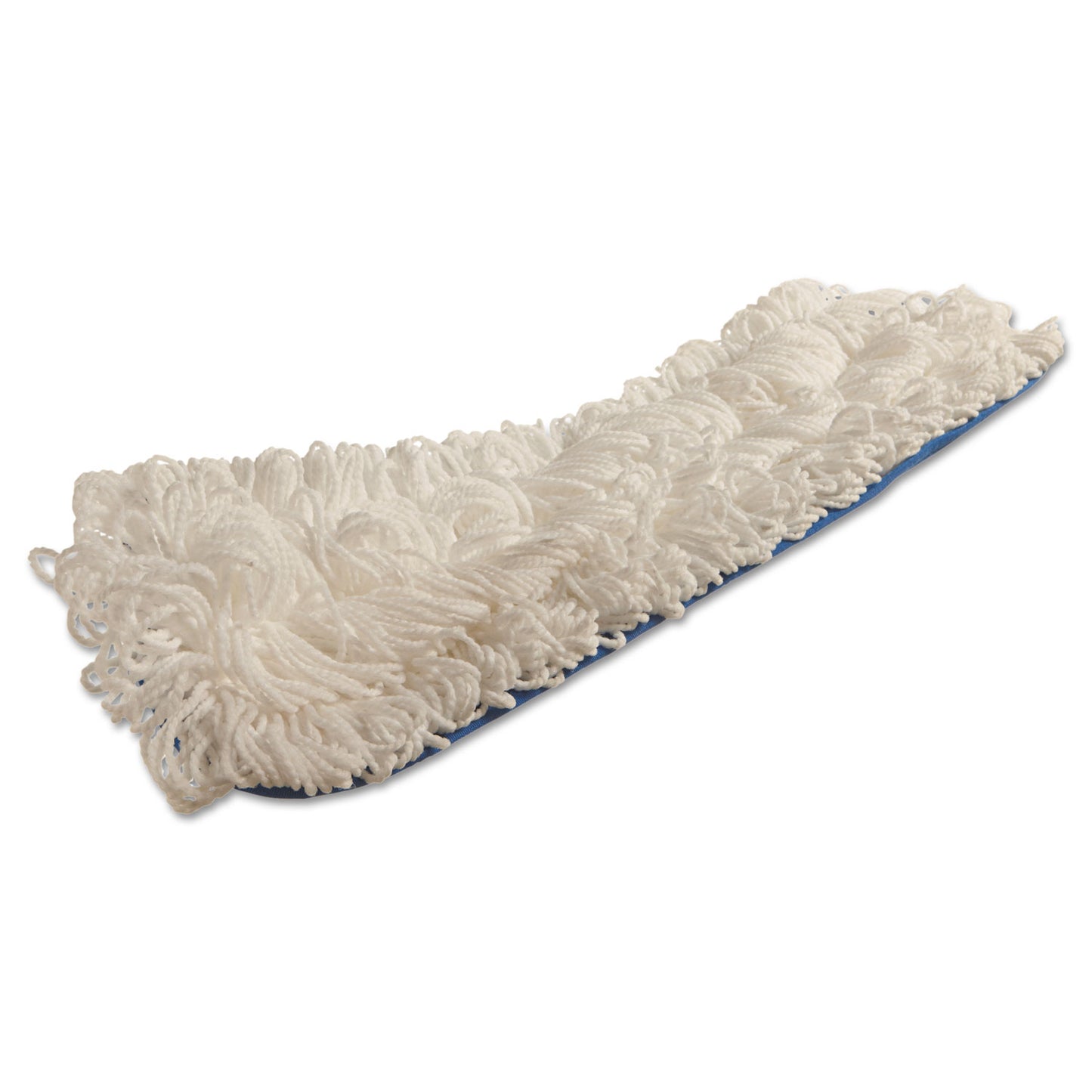 Rubbermaid Commercial Flow Flat Mop, Nylon, 18", White, (Q805CT)