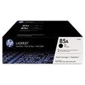 HP 85A, (CE285D) 2-Pack Black Original LaserJet Toner Cartridges (CE285AD)