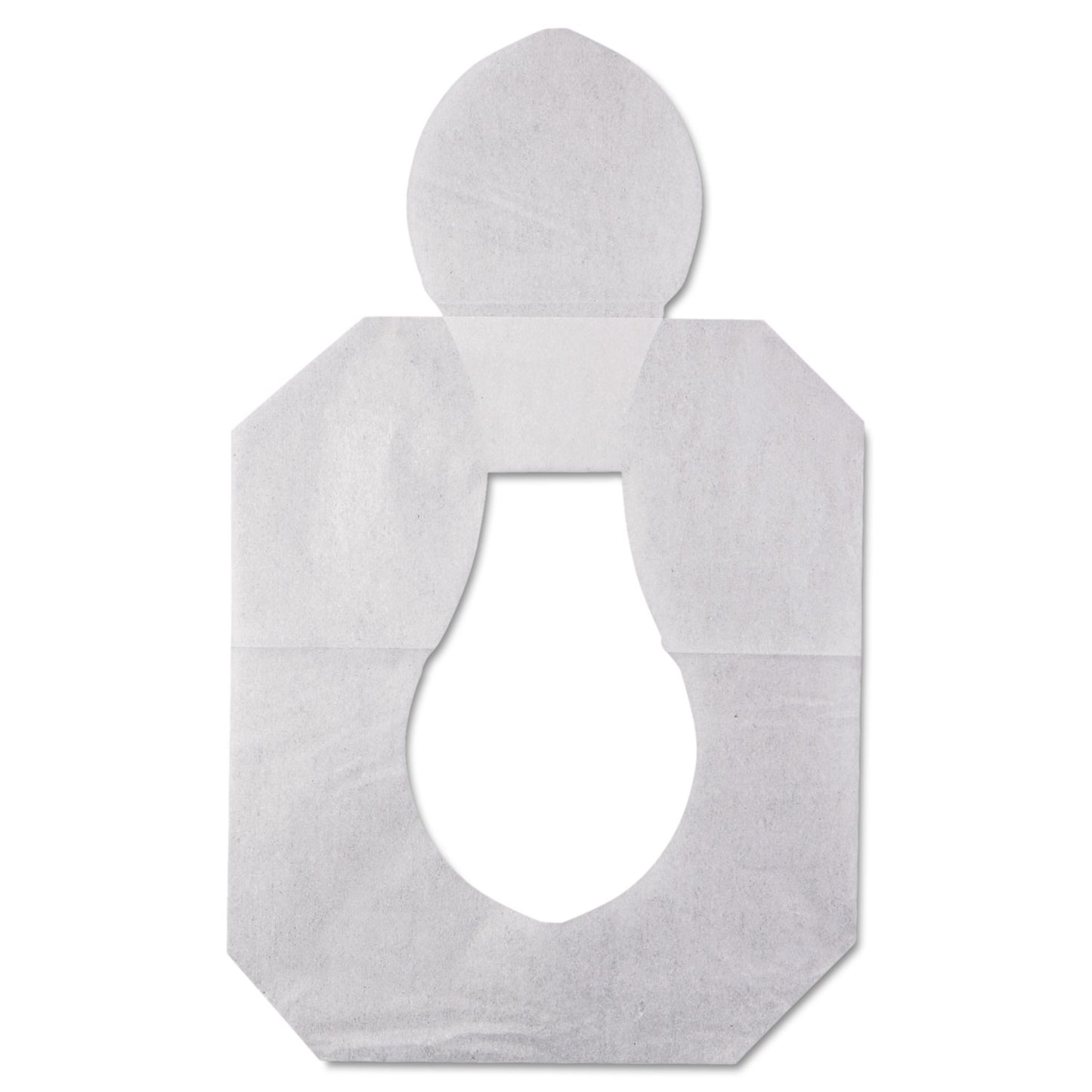 HOSPECO Health Gards Toilet Seat Covers, Half-Fold, 14.25 x 16.5, White, 250/Pack, 10 Boxes/Carton (HG2500)