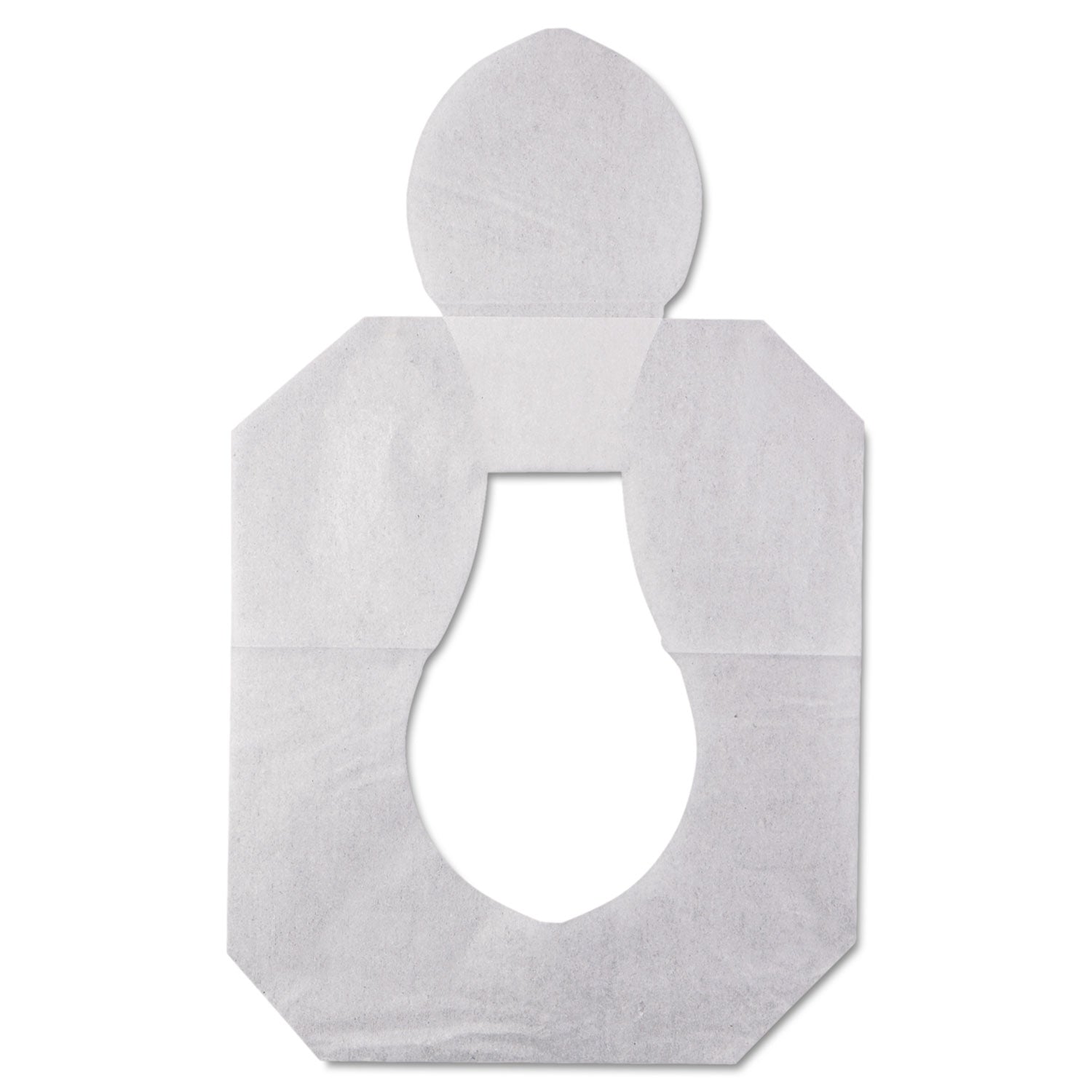 HOSPECO Health Gards Toilet Seat Covers, Half-Fold, 14.25 x 16.5, White, 250/Pack, 10 Boxes/Carton (HG2500)