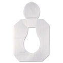 HOSPECO Health Gards Toilet Seat Covers, Half-Fold, 14.25 x 16.5, White, 250/Pack, 4 Packs/Carton (HG1000)