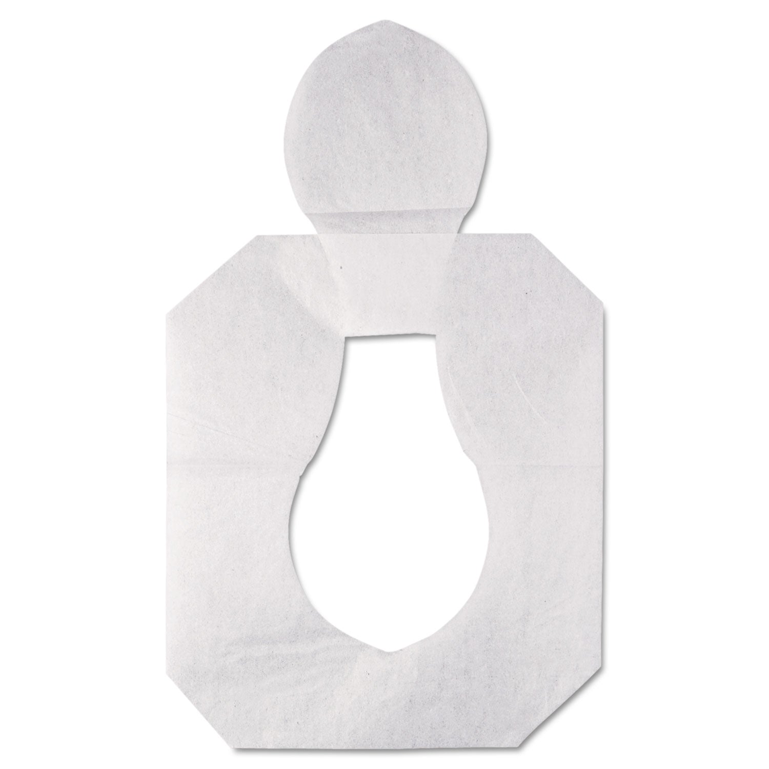HOSPECO Health Gards Toilet Seat Covers, Half-Fold, 14.25 x 16.5, White, 250/Pack, 4 Packs/Carton (HG1000)