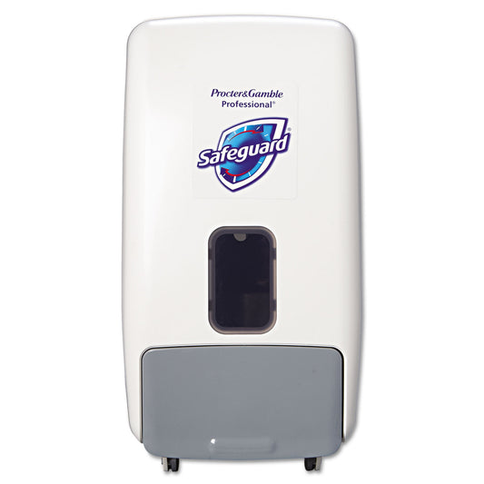 Safeguard Professional Foam Hand Soap Dispenser, 1,200 mL, White/Gray (47436)