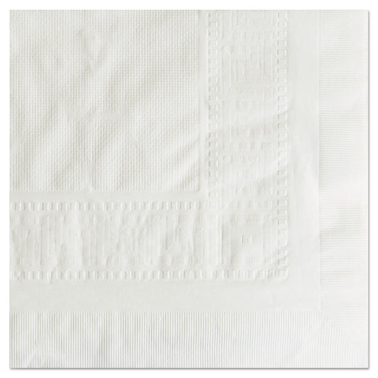 Hoffmaster Cellutex Table Covers, Tissue/Polylined, 54" x 108", White, 25/Carton (210130)