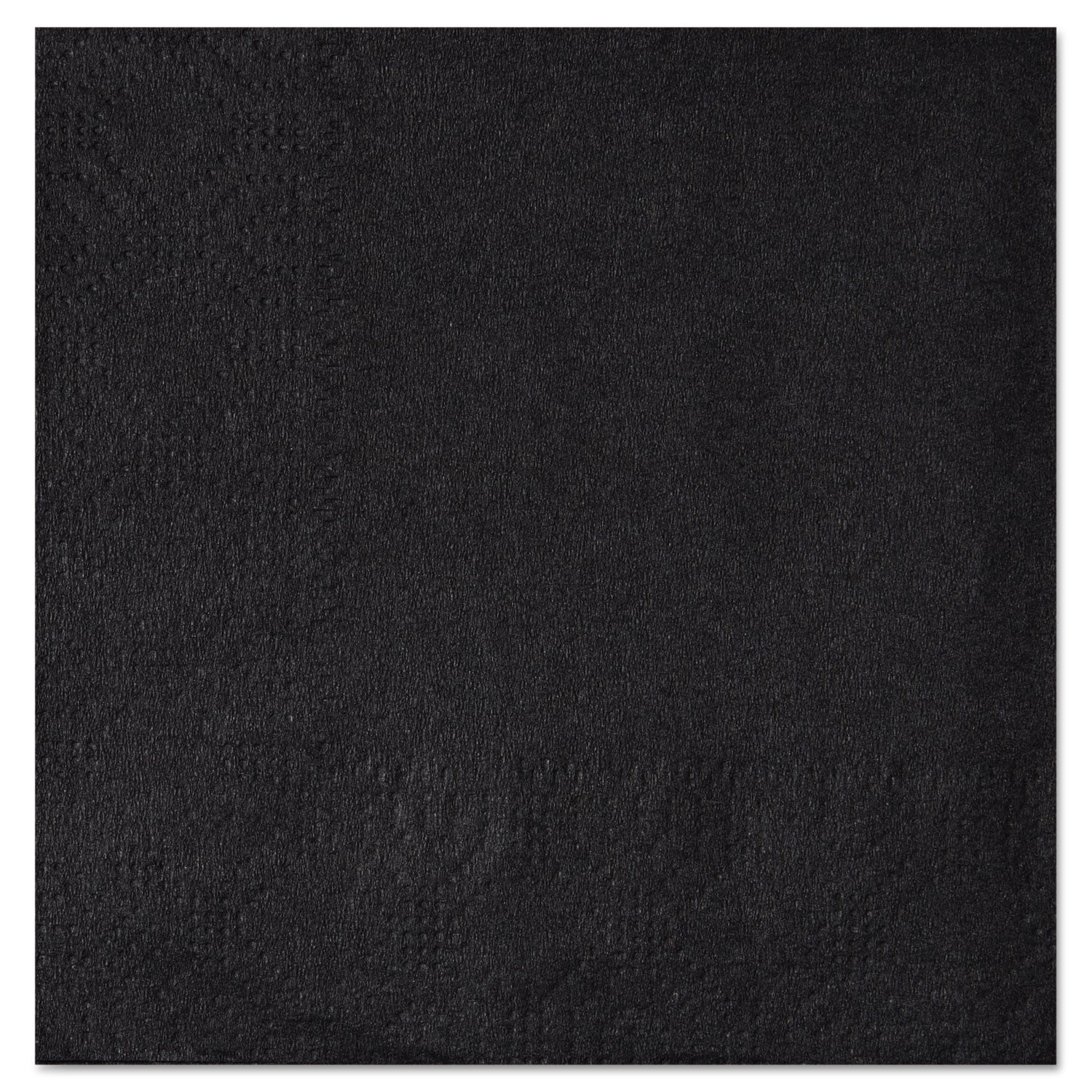 Hoffmaster Beverage Napkins, 2-Ply, 9 1/2 x 9 1/2, Black, 1000/Carton (180313)