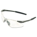 KleenGuard V30 Nemesis VL Safety Glasses, Gunmetal Frame, Clear Lens (20470)