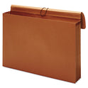 Pendaflex Expanding Wallet, 3.5" Expansion, 1 Section, Elastic Cord Closure, Tabloid Size, Brown (B1060E)