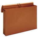 Pendaflex Expanding Wallet, 3.5" Expansion, 1 Section, Elastic Cord Closure, Tabloid Size, Brown (B1060E)